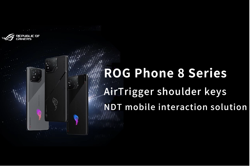 ROG Phone 8 series, Force-sensitive AirTrigger shoulder keys